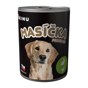 Akinu MASÍČKA PREMIUM Mleté s králičím konzerva pre psov 400 g